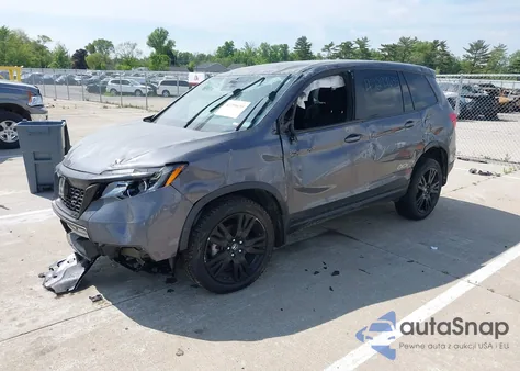 2019 Honda Passport Sport z USA, uszkodzony, nr VIN 5FNYF8H27KB002001